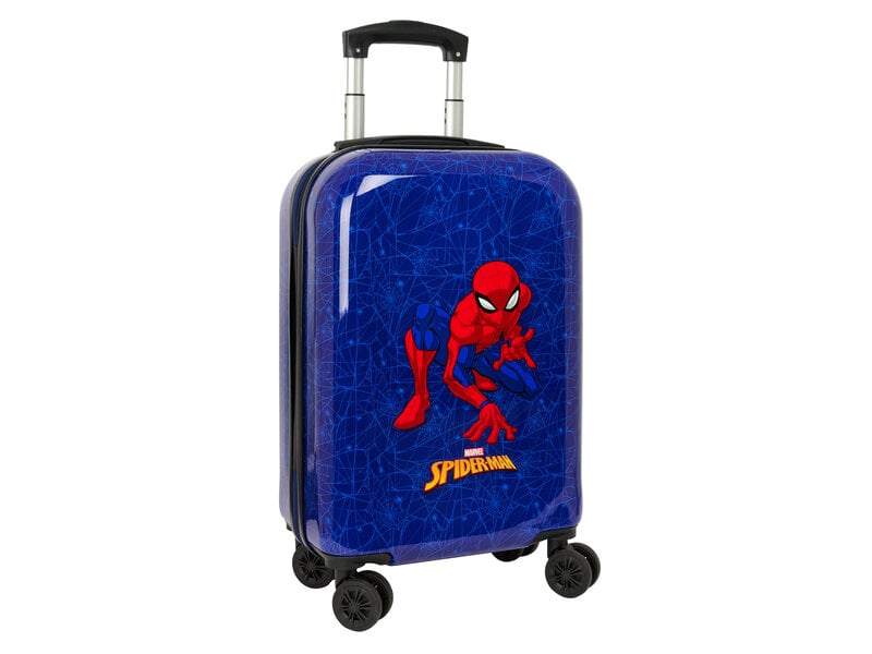 SpiderMan Valise cabine 20" - 55 x 34,5 x 20 cm - Étui rigide en ABS