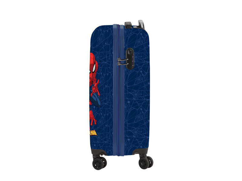 SpiderMan Valise cabine 20" - 55 x 34,5 x 20 cm - Étui rigide en ABS