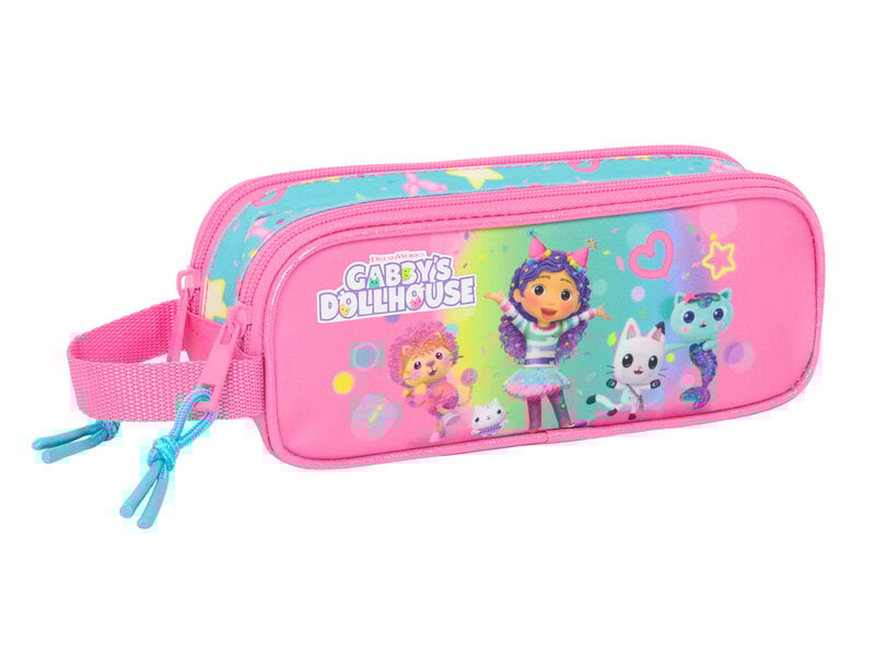 Gabby's poppenhuis Federmäppchen Konfetti – 21 x 8 x 6 cm – Polyester