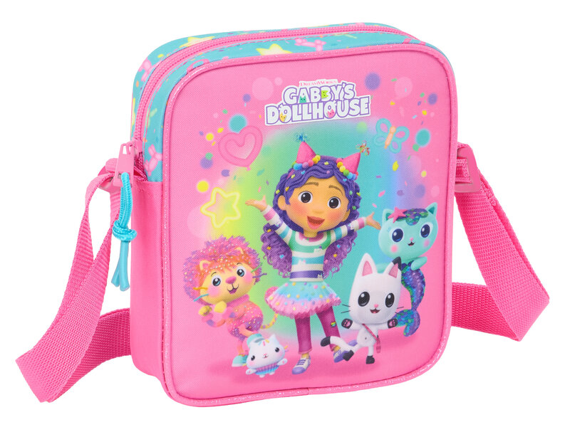 Gabby's poppenhuis Mini sac bandoulière Confetti - 18 x 16 x 4 cm - Polyester