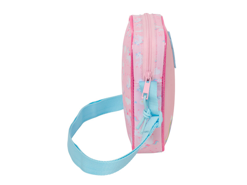 GLOWLAB Mini Schoudertas Unicorn - 18 x 16 x 4 cm - Polyester