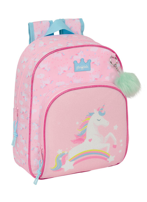 GLOWLAB Peuterrugzak Unicorn 34 x 28 x 10 cm Polyester