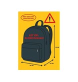 GLOWLAB Einhorn-Rucksack – 34 x 28 x 10 cm – Polyester