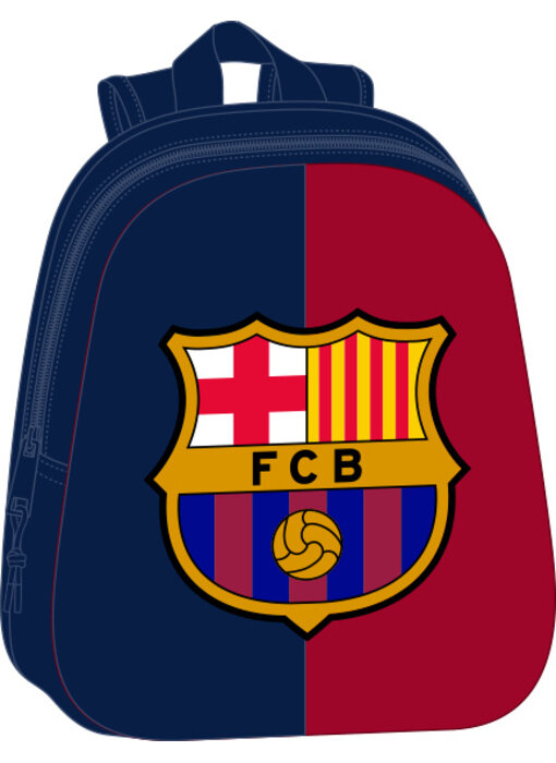 FC Barcelona 3D rugzak 33 x 27 x 10 cm Polyester