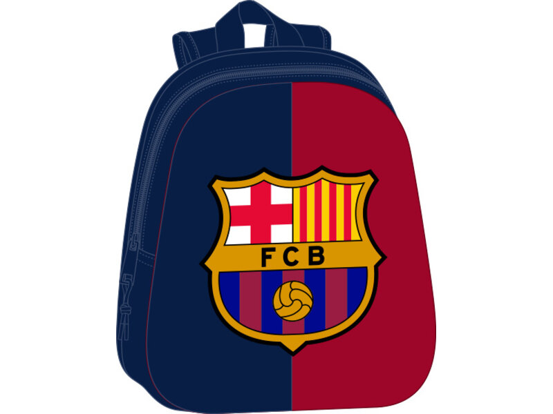 FC Barcelona Sac à dos 3D - 33 x 27 x 10 cm - Polyester