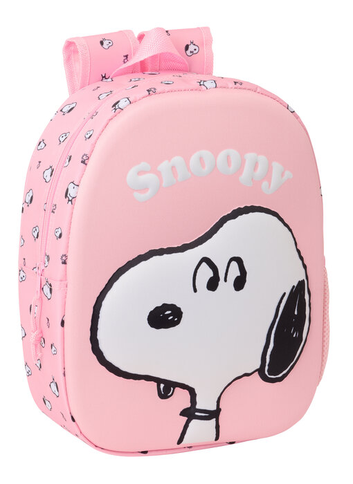 Snoopy 3D Peuterrugzak 33 x 27 x 10 cm Polyester