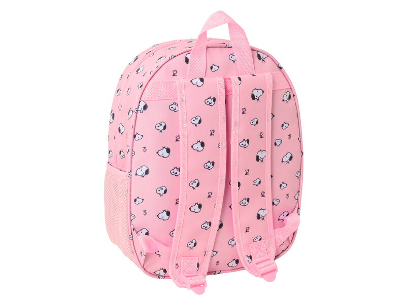 Snoopy 3D Rugzak - 33 x 27 x 10 cm - Polyester