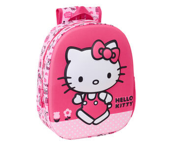 Hello Kitty 3D Peuterrugzak 33 x 27 x 10 cm Polyester