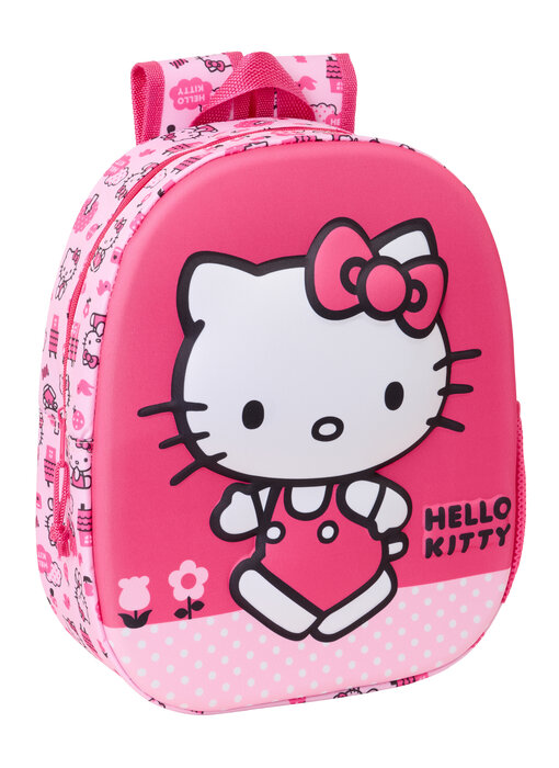 Hello Kitty 3D Peuterrugzak 33 x 27 x 10 cm Polyester
