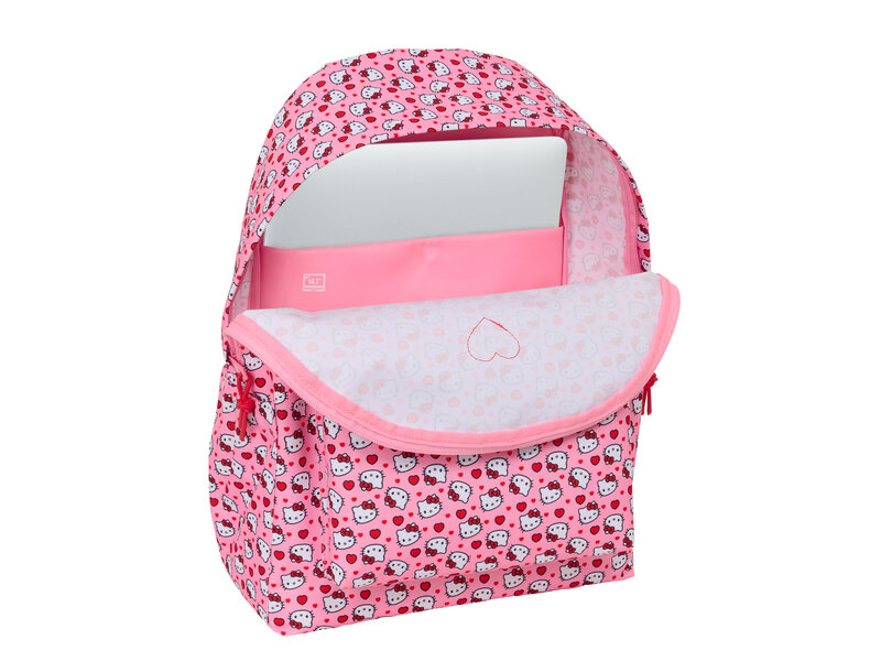Hello Kitty Laptop-Rucksack 14,1 Zoll – 43 x 31 x 13 cm – Polyester
