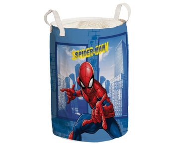 SpiderMan Panier à linge de rangement 50 x 32 cm en polyester