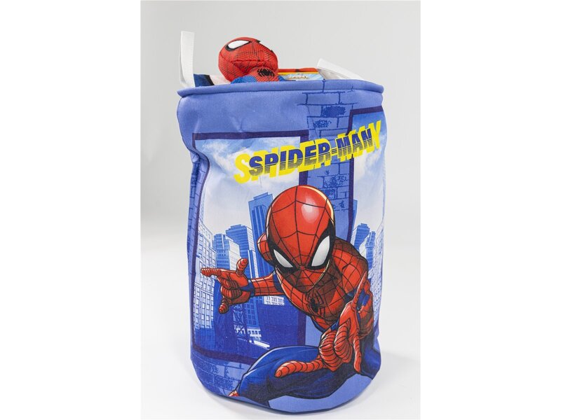 SpiderMan Panier à linge - Panier de rangement - 50 x 32 cm - Polyester