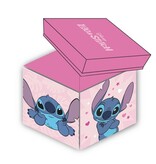 Disney Lilo & Stitch Kiss Storage Box - 30 x 30 x 30 cm - Foldable