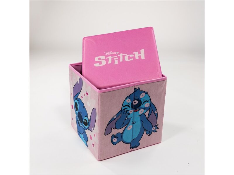Disney Lilo & Stitch Aufbewahrungsbox „Kuss“ – 30 x 30 x 30 cm – Faltbar