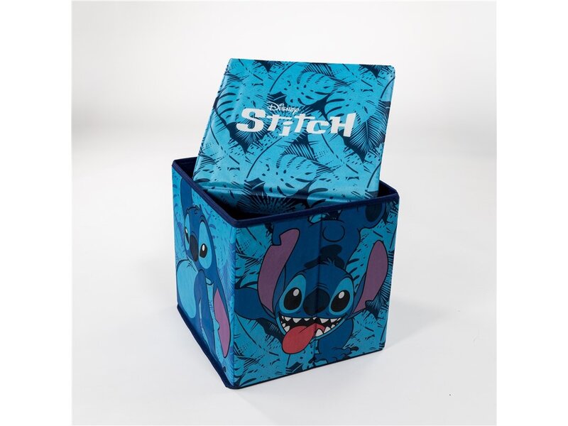 Disney Lilo & Stitch Aufbewahrungsbox für Schlittschuhe – 30 x 30 x 30 cm – Faltbar