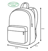 FC Barcelona Rucksack – 44 x 32 x 16 cm – Polyester