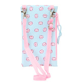 Pembe Mobieltasje - 19 x 10 cm - Polyester