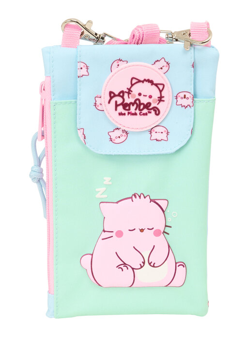 Pembe Pochette pour téléphone portable 19 x 10 cm Polyester