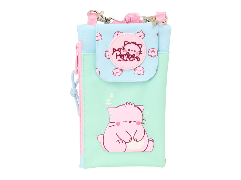 Pembe Pochette pour téléphone portable - 19 x 10 cm - Polyester