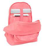 FC Barcelona Rucksack für 15,6"-Laptop + USB – 44 x 31 x 18 cm – Polyester