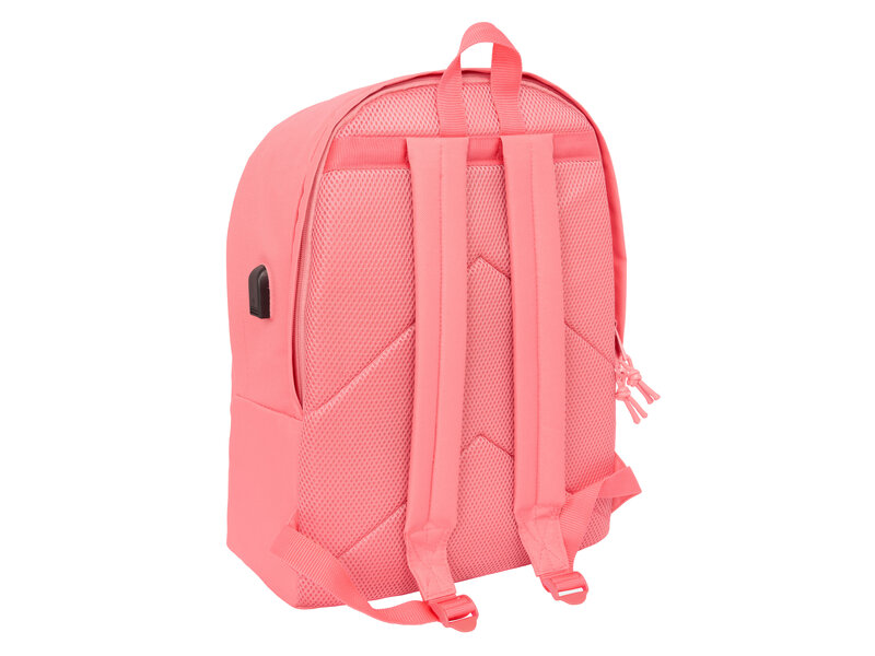 FC Barcelona Rucksack für 15,6"-Laptop + USB – 44 x 31 x 18 cm – Polyester