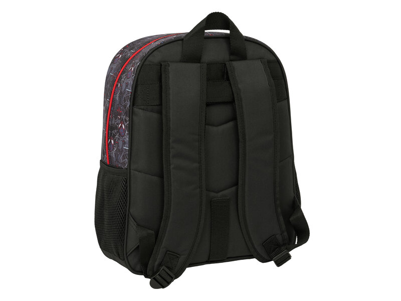 SpiderMan Sac à dos Miles Morales - 38 x 32 x 12 cm - Polyester