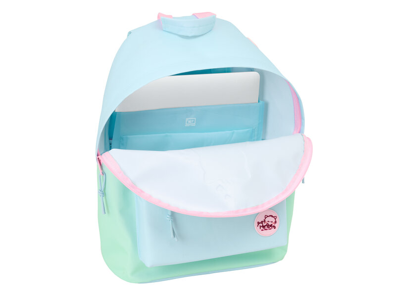 Pembe Laptop Backpack - 14.1" - 41 x 31 x 16 cm - Polyester