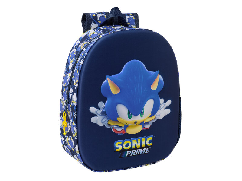 Sonic 3D Peuterrugzak City - 33 x 27 x 10 cm - Polyester