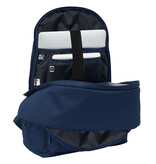 Real Madrid Sac à dos pour ordinateur portable 15,6" + port USB - 44 x 31 x 18 cm - Polyester