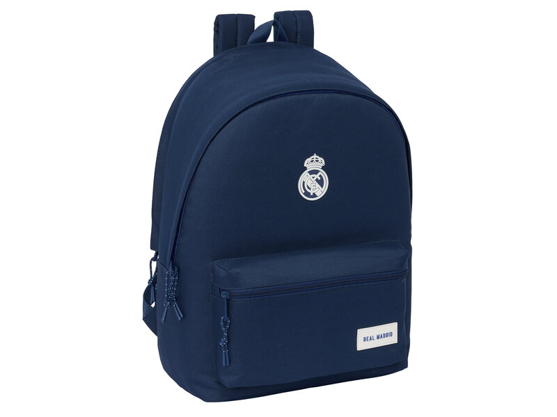 Real Madrid Rucksack für 15,6"-Laptop + USB – 44 x 31 x 18 cm – Polyester