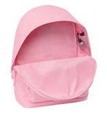 Real Madrid Sac à dos pour ordinateur portable 15,6" + port USB - 44 x 31 x 18 cm - Rose - Polyester