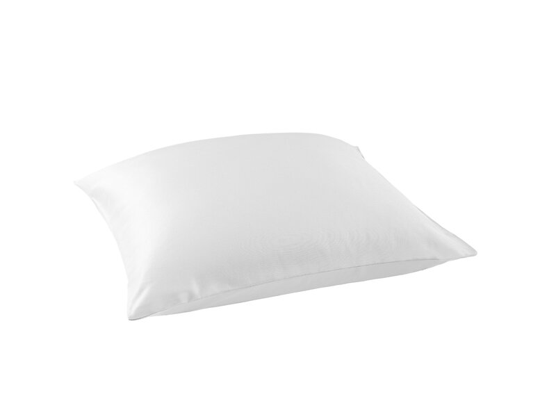 De Witte Lietaer Olivia White Pillowcase - 60 x 70 cm - White - Cotton Satin