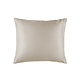 Taie d'oreiller Olivia crème 60 x 70 cm en satin de coton