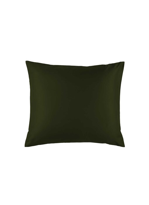 De Witte Lietaer Kissenbezug Olivia Khaki 60 x 70 cm Baumwollsatin