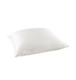 De Witte Lietaer Olivia Off White Pillowcase - 60 x 70cm - White - Cotton Satin