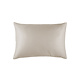 Taie d'oreiller Olivia crème 50 x 70 cm en satin de coton