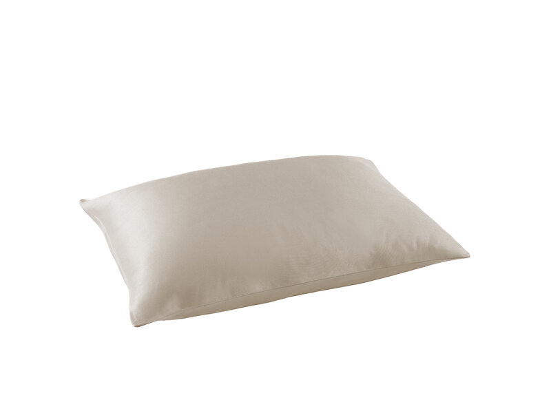 De Witte Lietaer Kissenbezug Olivia Creme - 50 x 70 cm - Creme - Baumwollsatin