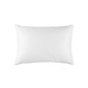 Pillowcase Olivia White 50 x 70 cm Cotton Satin