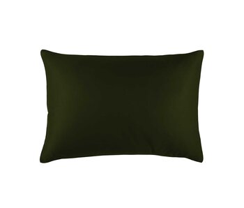 De Witte Lietaer Pillowcase Olivia Khaki 50 x 70 cm Cotton Satin