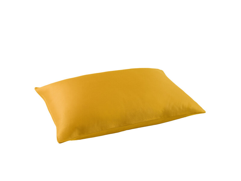 De Witte Lietaer Kissenbezug Goldgelb - 50 x 70 cm - Gelb - Baumwollsatin