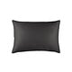 Taie d'oreiller Olivia Ebony 50 x 70 cm en satin de coton