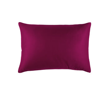 De Witte Lietaer Kissenbezug Olivia Beet Red 50 x 70 cm Baumwollsatin