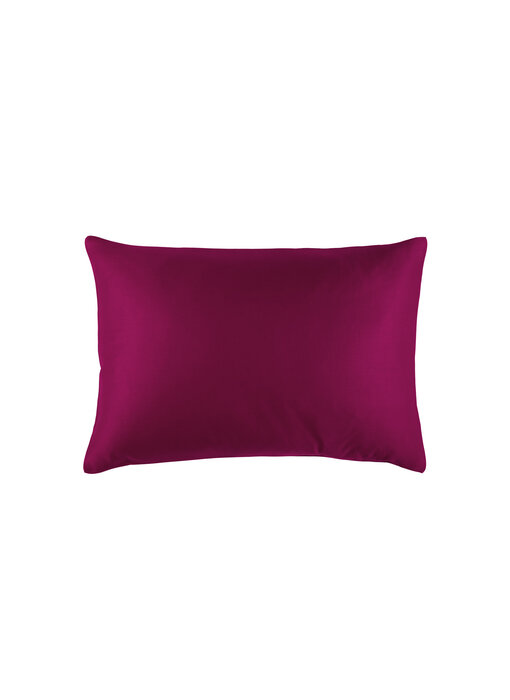 De Witte Lietaer Kissenbezug Olivia Beet Red 50 x 70 cm Baumwollsatin