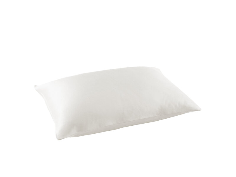 De Witte Lietaer Kissenbezug Olivia Off White - 50 x 70 cm - Weiß - Baumwollsatin
