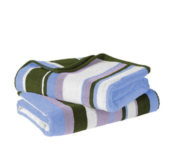 De Witte Lietaer Ophelia Khalilia Badetuch-Set, 2-teilig, 70 x 140 cm, Baumwolle