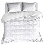 De Witte Lietaer Housse de couette Lilia Porcelaine - 260 x 240 + (2x) 60 x 70 cm - Percale de coton