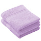 Douchelaken Stephanie Lila Set 2 stuks 70 x 140 cm Katoen