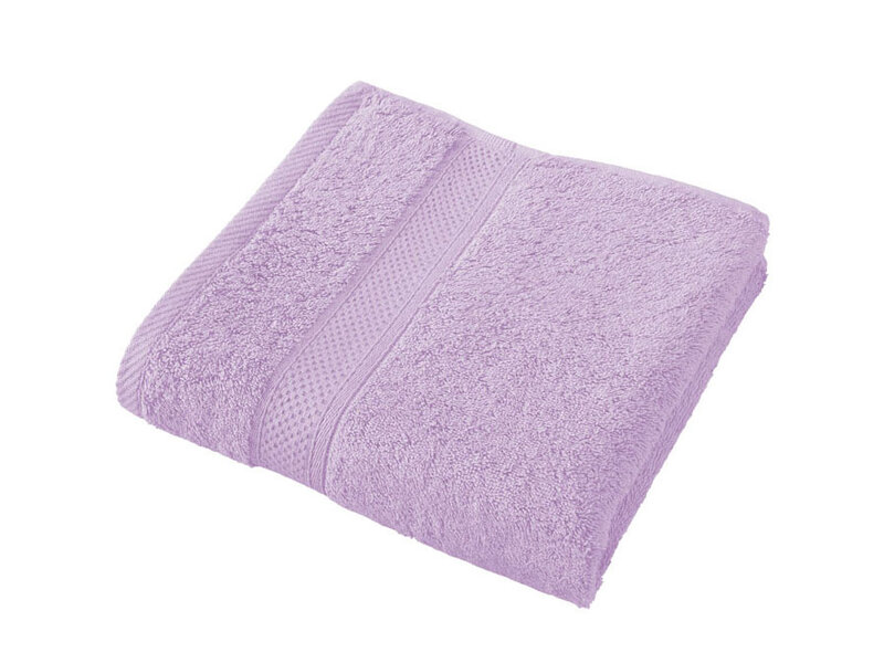 De Witte Lietaer Stephanie Towel - Set of 2 - 50 x 100 cm - Lilac - Cotton