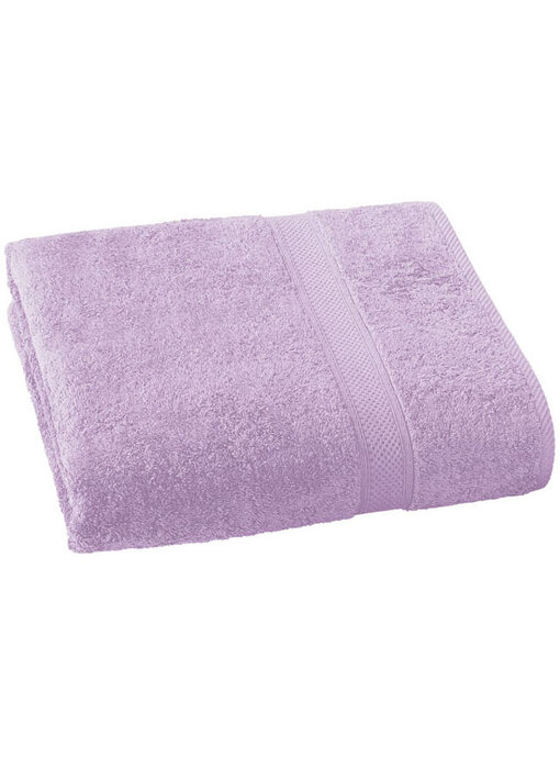 De Witte Lietaer Serviette de bain Stepahnie Lilas 100 x 150 cm Coton