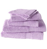 De Witte Lietaer Coffret promotionnel Hélène - 2 gants de toilette + 2 serviettes + 2 draps de bain - Lilas - Coton